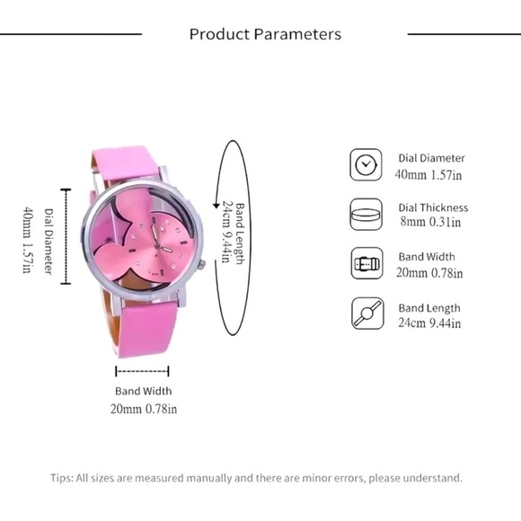 Disney Inspired Quartz Watch for Girls - NWT - Picture 3 of 3